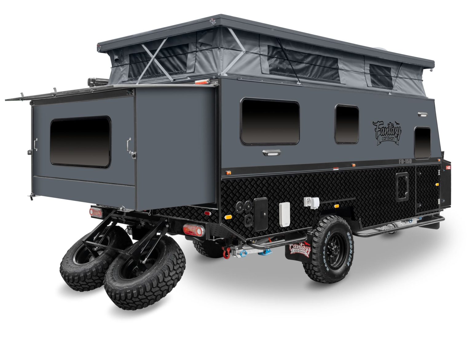 15FT FAMILY HYBRID CARAVAN WITH AN ENSUITE AND BUNKS (FD15D)PAK045