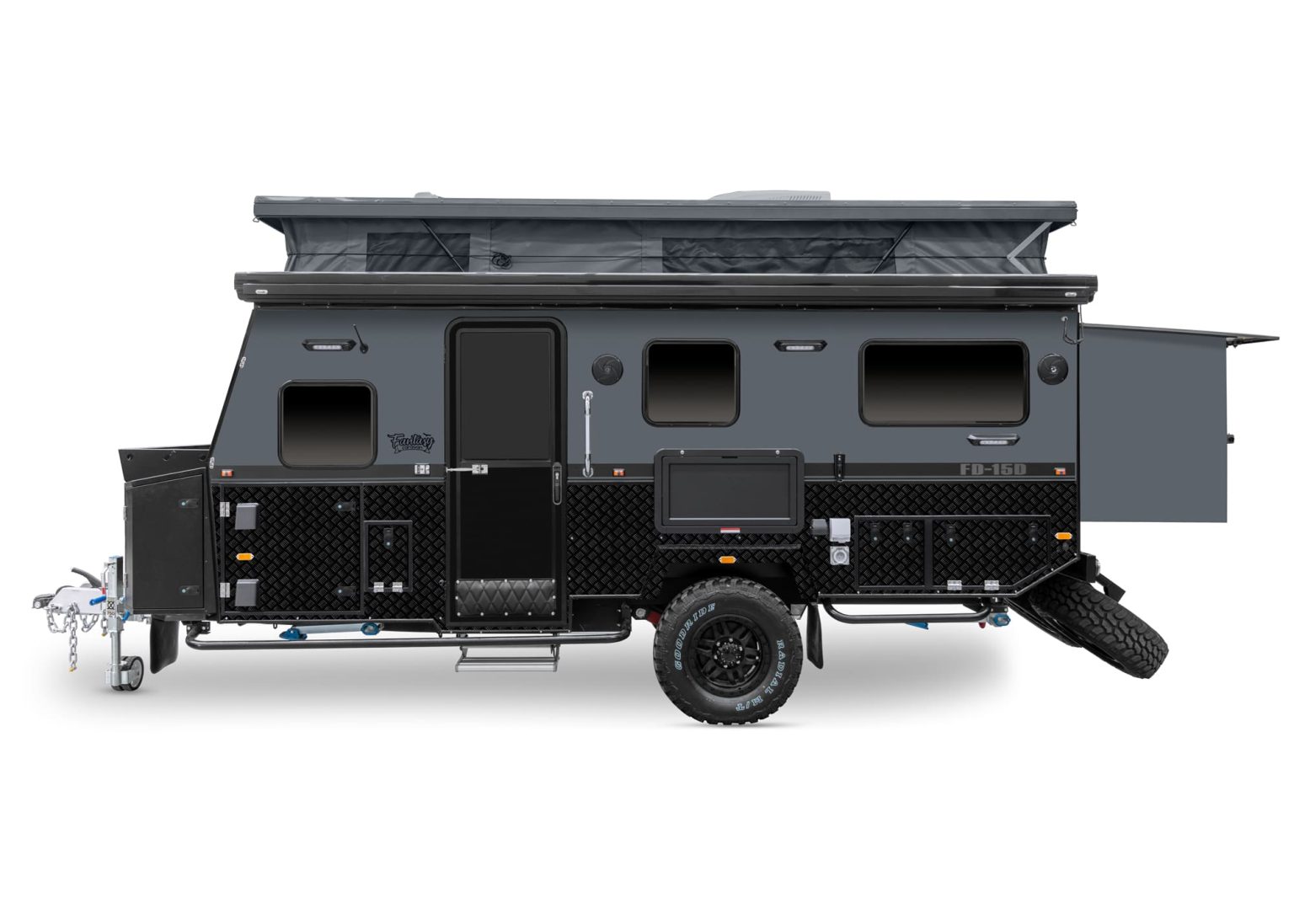 15FT FAMILY HYBRID CARAVAN WITH AN ENSUITE AND BUNKS (FD15D)PAK045